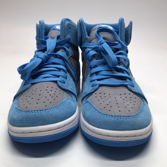 Mens Nike Air Jordan 1 CMFT 2 Blue/Grey DV1307-014 USED Light Mark inside Sz 7.5 - Picture 3 of 13